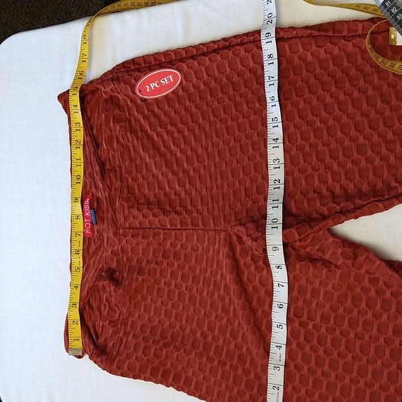 Brazilian leggings and crop jacket set size Xlarge Honeycomb style - Picture 8 of 14